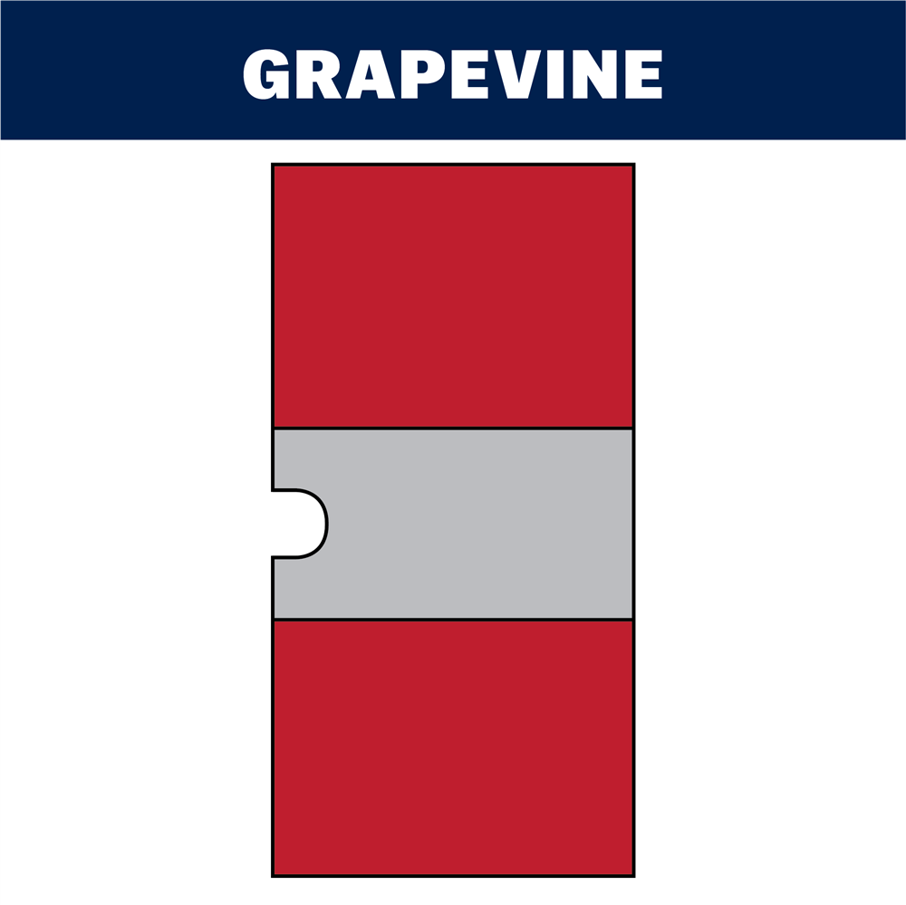 grapevine brick joint